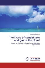 The share of condensate and gas in the cloud