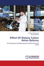 Effect Of Dietary Cation Anion Balance