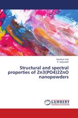 Structural and spectral properties of Zn3(PO4)2ZnO nanopowders
