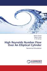 High Reynolds Number Flow Over An Elliptical Cylinder