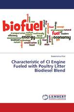 Characteristic of CI Engine Fueled with Poultry Litter Biodiesel Blend