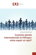 la justice pénale internationale et l'Afrique: entre espoir et rejet?