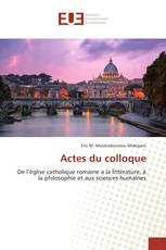 Actes du colloque