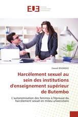 Harcèlement sexuel au sein des institutions d'enseignement supérieur de Butembo