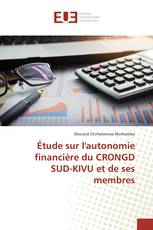 Étude sur l'autonomie financière du CRONGD SUD-KIVU et de ses membres