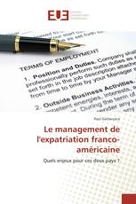 Le management de l'expatriation franco-américaine