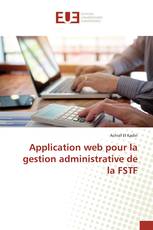 Application web pour la gestion administrative de la FSTF