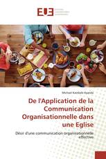 De l'Application de la Communication Organisationnelle dans une Eglise