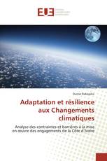 Adaptation et résilience aux Changements climatiques