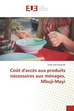 Coût d'accès aux produits nécessaires aux ménages, Mbuji-Mayi