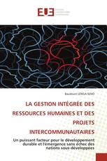 LA GESTION INTÉGRÉE DES RESSOURCES HUMAINES ET DES PROJETS INTERCOMMUNAUTAIRES