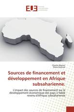 Sources de financement et développement en Afrique subsaharienne.