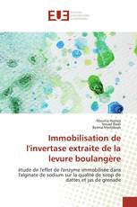 Immobilisation de l'invertase extraite de la levure boulangère