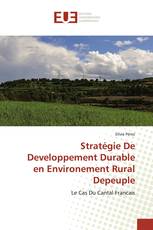 Stratégie De Developpement Durable en Environement Rural Depeuple