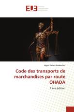 Code des transports de marchandises par route OHADA