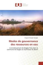 Modes de gouvernance des ressources en eau