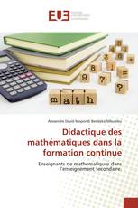 Didactique des mathématiques dans la formation continue