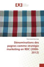 Dénominations des pagnes comme stratégie marketing en RDC (2006-2012)