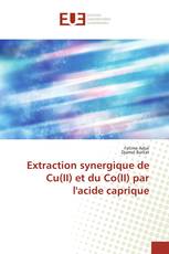 Extraction synergique de Cu(II) et du Co(II) par l'acide caprique