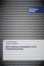 MeV electron irradiation of Si heterostructures