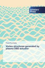 Vortex structures generated by plasma DBD actuator