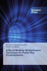 A Novel Modular Multiplication Technique for Public Key Cryptosystems