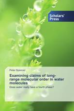 Examining claims of long-range molecular order in water molecules