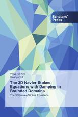 The 3D Navier-Stokes Equations with Damping in Bounded Domains