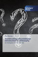 Constructing a foundational introduction to philosophy