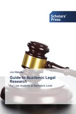 Guide to Academic Legal Research