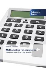 Mathematics for commerce