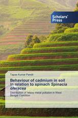Behaviour of cadmium in soil in relation to spinach Spinacia oleracea