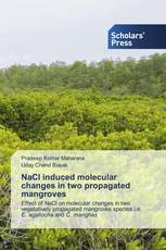 NaCl induced molecular changes in two propagated mangroves