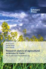 Research status of agricultural sciences in india