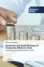 Accounts and Audit Ministry of Corporate Affairs in India