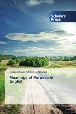 Meanings of Purpose in English