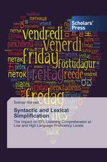 Syntactic and Lexical Simplification