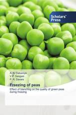 Freezing of peas