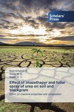 Effect of imazethapyr and foliar spray of urea on soil and blackgram