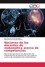 Nociones de los docentes de matemática acerca de competencias