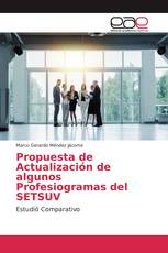 Propuesta de Actualización de algunos Profesiogramas del SETSUV