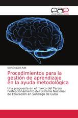 Procedimientos para la gestión de aprendizaje en la ayuda metodológica