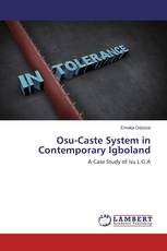 Osu-Caste System in Contemporary Igboland