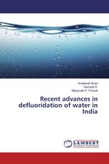 Recent advances in defluoridation of water in India