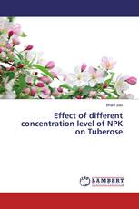 Effect of different concentration level of NPK on Tuberose