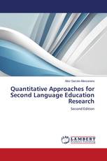 Quantitative Approaches for Second Language Education Research