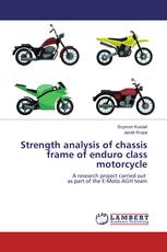 Strength analysis of chassis frame of enduro class motorcycle