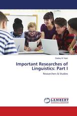 Important Researches of Linguistics: Part I