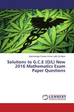 Solutions to G.C.E (O/L) New 2016 Mathematics Exam Paper Questions