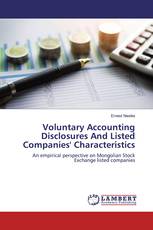 Voluntary Accounting Disclosures And Listed Companies' Characteristics